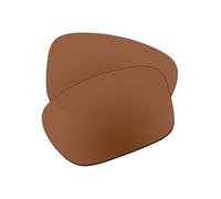 EZReplace Lentes de repuesto para gafas de sol Oakley Holbrook RX OX8156 de 54 mm (lentes polarizadas), se adapta a Oakley Holbrook RX Frame (marrón granate)