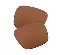 EZReplace Lentes de repuesto para gafas de sol Oakley Holbrook S OO9509 de 53 mm, Marrón granate, Talla única