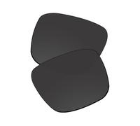 EZReplace Lentes de repuesto para gafas de sol Oakley Holbrook S OO9509 de 53 mm, Negro carbón., Talla única
