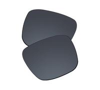 EZReplace Lentes de repuesto para gafas de sol Oakley Holbrook S OO9509 de 53 mm, Negro espejo, Talla única