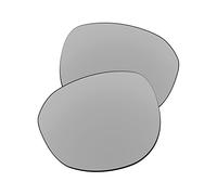 EZReplace Lentes de repuesto para gafas de sol Oakley Latch Key M OO9394-52mm (lentes polarizadas), Metal plateado., Talla única