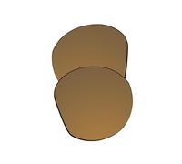 EZReplace Lentes de repuesto para gafas de sol Oakley Meta HSTN OW8002 de 51 mm, Bronce destellado, Talla única