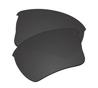 EZReplace Lentes de repuesto para gafas de sol Oakley Quarter Jacket OO9200 (lentes polarizadas) - Se adapta al marco de la chaqueta Oakley Quarter (negro carbón)