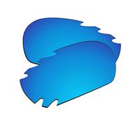 EZReplace Lentes de repuesto para gafas de sol Oakley Racing Jacket ventiladas (lentes polarizadas), se adapta a Oakley Racing Jacket con marco ventilado (azul hielo)