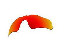 EZReplace Lentes de repuesto para gafas de sol Oakley Radar EV Path OO9208 (lentes polarizadas), rojo Fuoco, Talla única