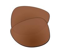 EZReplace Lentes de repuesto para gafas de sol Oakley Split Time OO4129 (lentes polarizadas), Marrón granate., Talla única