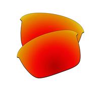 EZReplace Lentes de repuesto para gafas de sol Oakley Thinlink OO9316 (lentes polarizadas) - Compatible con marco Oakley Thinlink (rojo fuego)