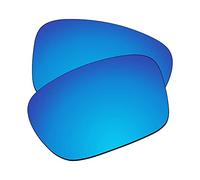 EZReplace Lentes de repuesto para gafas de sol Oakley Turbine OO9263 (lentes polarizadas), compatible con marco Oakley Turbine (azul hielo)