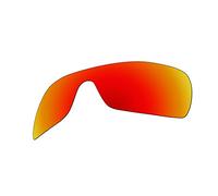 EZReplace Lentes de repuesto para gafas de sol Oakley Turbine Rotor OO9307 (lentes polarizadas) - Compatible con marco Oakley Turbine Rotor (rojo fuego)