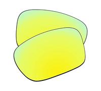 EZReplace Lentes de repuesto para gafas de sol Oakley TwoFace OO9189 (lentes no polarizadas), se adapta a Oakley TwoFace Frame (amarillo dorado), Amarillo dorado., Talla única