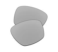 EZReplace Lentes de repuesto para gafas de sol Oakley Wheel House OO9469 (lentes polarizadas), Metal plateado., Talla única