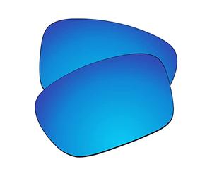 EZReplace Lentes de repuesto para gafas de sol Ray-Ban Andy RB4202 de 55 mm, Hielo Azul, Taille unique