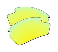 EZReplace Lentes de repuesto para gafas de sol Rudy Project Rydon (lentes polarizadas), se adapta al marco Rudy Project Rydon (negro carbón), Amarillo dorado., Taille unique