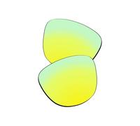 EZReplace Lentes de repuesto para lentes de sol de Orgía de medianoche de GOODR Nessy, Amarillo Dorado, Talla única