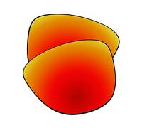 EZReplace Lentes de repuesto para Oakley Frogskin OO9013 (no polarizadas), aptas para montura de color rojo fuego, talla única