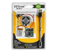 EZSound Chip de Sonido grabable con botón multireproducción, Reproduce múltiples grabaciones, módulo de Sonido grabable, botón grabable, grabadora de Voz para Tarjetas, CREA Tarjeta grabable