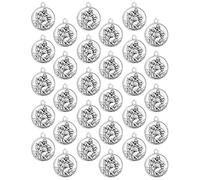 EZVFIRPDFZ Colgante de medalla milagrosa de San Cristóbal y San José, San Miguel Arcángel, San Benito, Nuestra Señora Gracia, para collar de rosario, piezas de suministros