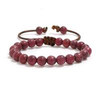 EZVFIRPDFZ Colorful Bling Mala - Pulsera de rosario con cuentas de madera de sándalo tibetano, ajustable, pulsera de madera para mujeres y hombres, hecha a mano, joyería religiosa de oración, regalo