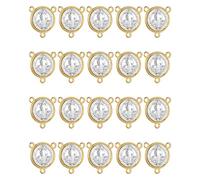 EZVFIRPDFZ Medalla milagrosa de San Benito, San Miguel, Nuestra Señora para hacer joyas de bricolaje, rosario de la Virgen María Cristo Jesús, conexión central, suministros para hacer rosarios (20