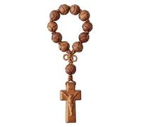 EZVFIRPDFZ Rosario tallado en madera de azufaifo de 10 mm
