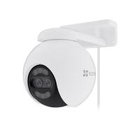 EZVIZ 8MP+2MP Cámara Vigilancia WiFi Exterior con Doble Lente,4K Cámara IP de Seguridad 360°,Visión Nocturna en Color,IA Detección Persona/Vehículo,Seguimiento Zoom Auto,Sirena,Alexa,Impermeable,H80x