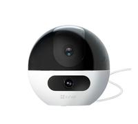 EZVIZ 8MP Cámara Vigilancia WiFi Interior con Doble Lente(4MP+4MP),Cámara IP Seguridad 360°,AI Detección de Persona/Mascota,Seguimiento Automático,WiFi 2,4/5 GHz,Llamada Bidireccional 512GB,C7