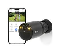 EZVIZ BC1C 4MP Cámara de vigilancia WiFi exterior inalámbrica, duración de 270 días, batería recargable 10400 mAh, detección de persona, visión nocturna en color, audio bidireccional, 32 GB eMMC, IP66