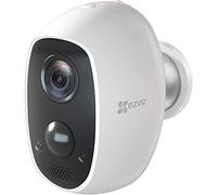 EZVIZ C3A Cámara de Vigilancia Wifi Exterior con Batería Recargable 5500mAh, 1080P Cámara Inalámbrica, Audio Bidireccional, PIR Detección de Movimiento, Prueba Agua de IP65