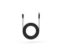 EZVIZ Cable de Extensión,Cable Alimentación Extensor para EZVIZ Cámara de Vigilancia Exterior, 5,5×2,1mm,CC Universal de 12 V Macho a Hembra,5m Negro
