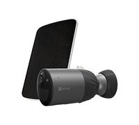 EZVIZ Camara Vigilancia WiFi Exterior con Panel Solar,Batería Recargable de 210 Días,1080P Cámara IP de Seguridad,Visión Nocturna a Color,Audio Bidireccional,Incorporada 32GB eMMC, BC1C eLife Kit