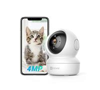 EZVIZ Cámara Vigilancia WiFi Interior 360º, 2K+ Camara Vigilancia Bebe, Visión Nocturna, Audio Bidireccional, Detección de Personas, Control Remoto, Compatible con Alexa, Andriod/iOS, Modelo C6N 4MP
