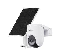 ezviz camara wifi exterior hb8 2k+ 4mp panoramicainclinacion+kit solar