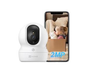 EZVIZ CP1 Pro 1080P Cámara de vigilancia WiFi Interior, cámara de 360° con detección Humana, Seguimiento Inteligente, Audio bidireccional, detección de Ruido, visión Nocturna Inteligente, Modo