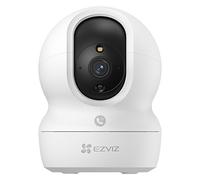 EZVIZ Camara de Vigilancia Interior con Seguimiento Automático, 4MP Cámara IP Domicilio WiFi 360° para Bebe con Visión Nocturna Color, Detección Humana,Llamada Bidireccional, Soporta 512GB, CP1 4MP