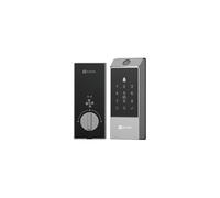 Ezviz DL04 Pro - Smart Lock 2 en 1 con videoportero 2K, reconocimiento de huellas dactilares y pantalla interna a color