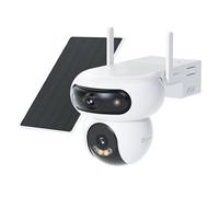 EZVIZ Doble lente 4mp+4mp, batería cámara con panel solar