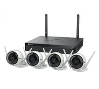 Ezviz H3C Grabador De Video NVR X5S Con 4 Cámaras Exterior INE853