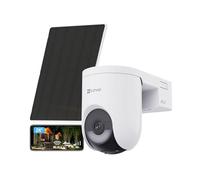 EZVIZ HB8 Lite 2K+ Cámara Vigilancia 4G WiFi Exterior Solar, Incluye Tarjeta SIM, Batería con Panel Solar 5W, Grabación AOV 2.0, Visión Nocturna Color, 360°, Detección IA Humana/Vehículo, Impermeable