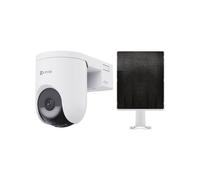 EZVIZ HB8 Lite 2K+ Kit Cámara de Seguridad Exterior Rotativa 340º a Batería QHD + Panel Solar