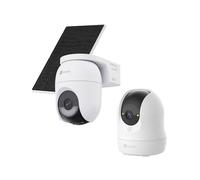 EZVIZ Lotes de C6N G1 2K Camara Interior y CB8 Lite Kit 6MP Camara Bateria