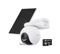 EZVIZ Lotes de CB8 Pro Kit 4K Camara de Vigilancia Bateria y 128GB Tarjeta