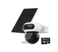 EZVIZ Lotes de CB90 8MP Camara Bateria de Doble Lente y 128GB Tarjeta