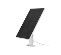 EZVIZ Panel Solar Fuente de Alimentación con Puerto Tipo C, para Cámaras Vigilancia WiFi Exterior con Batería, Impermeable, Montaje Ajustable, 8W, Fuente de Alimentación Continua (con Cable de 3m)