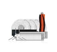 EZVIZ Paquete de Accesorios Kit de Cepillo Principal & Lateral, Paño de Fregona y Filtro para Robot Aspirador y Fregasuelos con Base Autovaciado RS2
