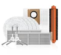 EZVIZ Paquete de accesorios para RS20 Pro, 2 cepillos laterales, 1 cepillo principal, 4 paños de fregona, 2 filtros de alta eficiencia, 4 bolsas de polvo