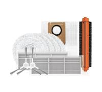 EZVIZ Paquete de accesorios para RS20 Pro, 2 cepillos laterales, 1 cepillo principal, 4 paños de fregona, 2 filtros de alta eficiencia, 4 bolsas de polvo
