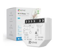 EZVIZ Relé Inteligente WiFi con Contactos Secos, Compatible con Matter,Control Remoto por APP,Programación Horaria,Seguridad Múltiple,Control de Voz con Alexa y Google Assistant,T35WD