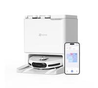 EZVIZ RS20 Pro Robot Aspirador y Fregasuelos con Estación de Vaciado Automático Blanco