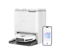 EZVIZ RS20 Max Robot Aspirador con Función Mopa, 13000 Pa Aspiracion de Limpieza, Evitación Activa Obstáculos,Vaciado Automático/Lavado Automático/Secado Automático, Compatible con Alex, Google y Siri