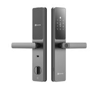 EZVIZ Smart Lock DL05, cerradura de puerta de entrada sin llave 7 en 1, con acceso de huellas dactilares, entrada segura sin llave, múltiples opciones de desbloqueo, alertas instantáneas, resistente a